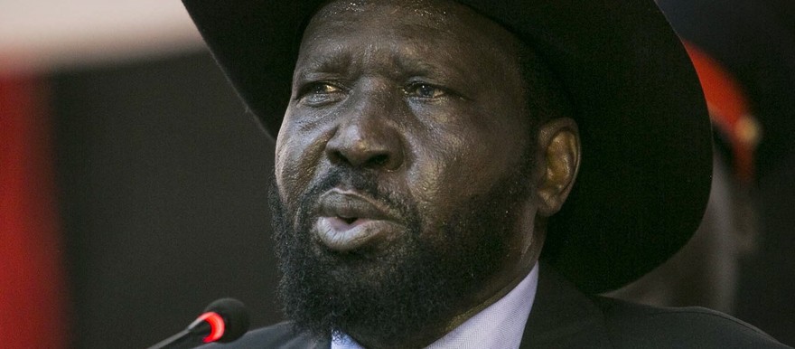 Photo: South Sudan president Salva Kiir