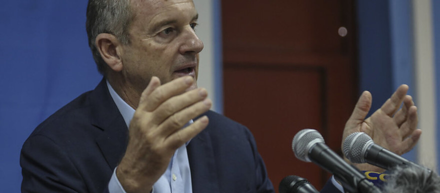 Special Representative of the UN Secretary-General and head of UNMISS David Shearer on Nov 17th, 2020 [Photo: UNMISS]
