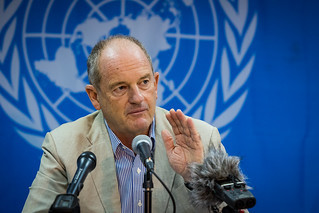 Outgoing UNMISS chief David Shearer
