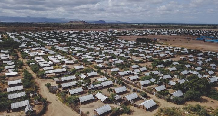 A view of the Kakuma Refugee camp in Northwestern Kenya. A view of the Kakuma Refugee camp in Northwestern Kenya. [Photo: Lior Sperandeo]