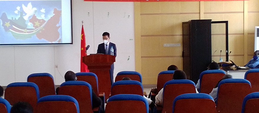 Launch of the Chinese Medical Language Course in Juba May 7, 2021. [Photo: Radio Tamazuj]