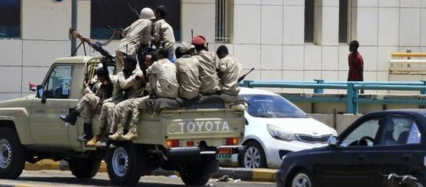 Members of Sudan’s security forces patrol in Khartoum (Photo: AFP)