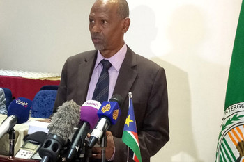 Photo: IGAD Special Envoy for South Sudan Amb Ismail Wais [Gurtong]