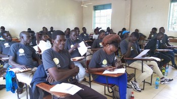 Youth representatives attending a peacebuilding workshop in Yei (Photo Radio tamazuj).jpg.