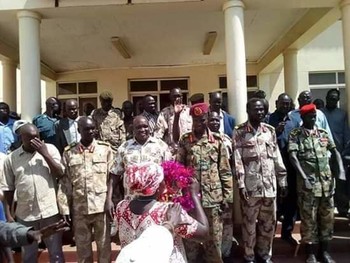 Torit State Governor meets SPLA-IO military Cadres over the weekend