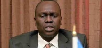 File photo:  South Sudan’s Ambassador to Khartoum, Mayen Dut