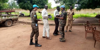 A team from UNMISS in Tonj East of Warrap State, following recent clashes. © UNMISS