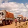 Trucks transporting relief items arrive Bentiu. (Radio Tamazuj photo)