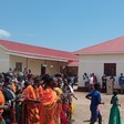 Residents dancing during the handing over health facility in Ngo-Ku on 15 October 2021. [Photo: Radio Tamazuj]